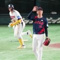 【侍ジャパン】高橋宏斗が２回２失点　３四死球にソロ被弾と苦しい投球に
