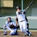阪神・西純  野手転向後初安打！練習試合「７番・右翼」スタメンで第１打席いきなり中前打　「すごい緊張しました」