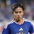 日本代表MF久保建英が応援に感謝　森保一監督に「100試合おめでとうございます」