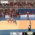 女子バレー、“個性派ヘア”のリベロが予想外の“好珍”プレー コート駆けまわり嬉しさ爆発