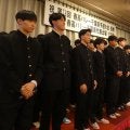 春高バレー千葉男子代表の市船橋が壮行会　主将「一戦一戦楽しんで戦う」