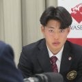 早大の川崎Ｆ内定MF山市秀翔　大目標掲げる「Ｗ杯メンバーに選出してもらえるような活躍を」