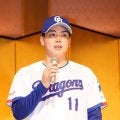 【中日】ドラ１中西、背番号11の先輩川上憲伸のように「熱い気持ちで勝ちに執着して投げたい」