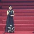 「変わらず可愛いなぁ」Ｊリーグ表彰式　司会の美人キャスターが感謝　元巨人の人気チア、黒のドレス姿で輝く