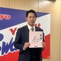 【ヤクルト】星知弥、倍増5600万円で更改「投げられるだけ投げたい」　平均球速アップが目標