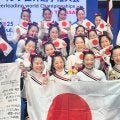 チアリーディング世界選手権は日本が１２連覇！日体大のメンバー１６人が完成度の高い演技を披露