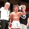 【RISE】53キロ王者花岡竜が55キロ前王者鈴木真彦に快勝「55が適正。殴り合いできた」