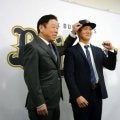 オリックス・平沼翔太が入団会見「チームの勝利に貢献できるように」と意気込み　現役ドラフトで西武から加入
