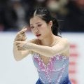 【フィギュア】中井亜美フリーで伸ばせず４位「自分でも分かるくらいの重圧」３Ａが２回転半に