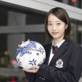 全国高校サッカー選手権大会応援マネージャー・池端杏慈「父とリフティングチャレンジの練習を一緒にやりました」