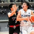 高校バスケ、広島の比治山女子は1回戦で敗退　序盤は接戦の攻防