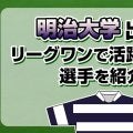 明治大学出身で、リーグワンで活躍している選手を紹介！