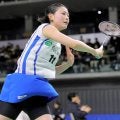 【バドミントン】昨年シングルス女王・宮崎友花が初戦突破「（連覇への）プレッシャーはない」…全日本選手権