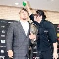 ＯＺＡＷＡ、記者会見で「元日」挑戦「ＧＨＣ王者」Ｉｎａｍｕｒａに突き飛ばされ絶叫「でちょっと悪化した。悪化したあ！」…日本武道館全対戦カード