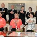 「世界が相手ワクワク」　県出身デフリンピック4選手が知事に報告