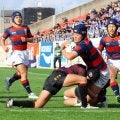 高校ラグビー　関西学院　５年ぶり初戦突破！　主将・ＣＴＢ西浦「ベスト８以上を成し遂げるために一戦、一戦を戦っていきたい」