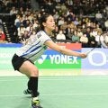 １９歳の宮崎友花は連覇ならず　世界女王・山口茜に決勝で敗れる