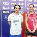 バドミントン　元シダマツ松山、緑川組　混合ダブルス初戦は準Ｖ「勉強になった」「なにもできなかった」