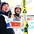 【ジャンプＷ杯】丸山希は３位　今季９度目の表彰台　高梨沙羅は５位…女子個人第１１戦