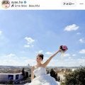 「スタイル良すぎです」野球ファンお馴染み人気美人アナのウェディングドレス姿に反響「５キロ痩せないと」に発奮ダイエット明かす　式後は「地道に１０キロ戻りました（笑）」