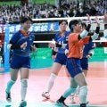 春高バレー　銀河学院、初出場で初勝利　国学院栃木にストレート勝ち