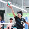 松本国際が鬼門の初戦突破　配置転換のセッター、代役1年生・清水瑛太も躍動　春高バレー