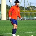 鹿島ＭＦ林晴己、居残り「トメルケル」で精進…Ｊ１クラブ争奪戦の末に明大から加入の即戦力アタッカー