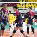 東山のエース岩田が活躍　高校3冠狙った鎮西にリベンジ果たし４強入り　春高バレー