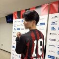 【札幌】キックオフイベントで新ユニ＆背番号発表　18番に変更の木戸柊摩「偉大な選手が多い」