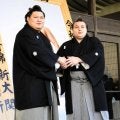 安青錦　キース・ヘリング化粧まわし優勝額「思ったよりカッコイイ」、左肩不安の大の里「やることは変わらない」【大相撲】