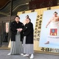 安青錦　“相撲の神様”以来の快挙へ「やるべきことをやる」　新関脇、新大関の連続優勝なら８９年ぶり