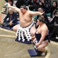 欧勝海、初めての露払い「声を掛けてもらってうれしい」…大の里の横綱土俵入りで、同じ石川・津幡町出身