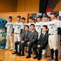 16選手が入団、意気込み語る　プロ野球2軍くふうハヤテ3季目