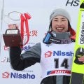 【ジャンプ】岩佐明香が逆転優勝に感涙　国内でのＷ杯２大会代表入りに「自己ベスト更新目指す」