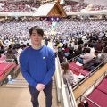 安青錦の来日時に共同生活を受け入れた山中新大さんが来場　新大関へエール「楽しんで、自分の相撲を取り切ってくれれば」