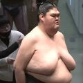 「足が細い」「ギャップすごい」巨漢力士の“ほっそり美脚”が話題 人気の“癒やし系”キャラが豪快な寄り切りで初日