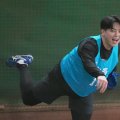 【中日】ドラ１中西聖輝　志願しプロ初ブルペン入り「張りが残っても問題ないようオフ前に」