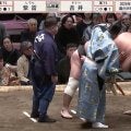 「止めろ止めろ」審判長が取組を強制停止 行司が慌てるアクシデント発生「初めて見た」「こんなことあるの？」騒然の光景