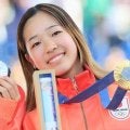 一瞬二度見？五輪スケボー金の吉沢恋、サラサラロングから前髪パッツン緩ウェーブの激変ぶり