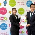 世界最速パティシエの長森遥南が西宮市長を表敬訪問「メダルを取りに頑張っていきたい」洋菓子ブランド所属の異色スケーター