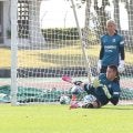 Ｊ２札幌　新加入ＧＫ田川知樹　定位置争いを勝ち抜き「チームを勝たせるキーパーになる」…沖縄キャンプで決意