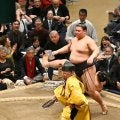想定外も…義ノ富士が横綱連破「嬉しいけど…何が起こるか分からない」懸賞金は２日で666万円