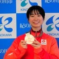 デフリンピック柔道「銅」岸野選手、地元・紀の川市役所表敬　和歌山