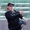 阪神・梅野が沖縄での自主トレ公開　「例年より早くグラウンドでやるべきことをできている」