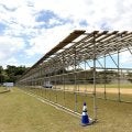 阪神　宜野座キャンプ地に新たな鍛錬場「めんそー路」設営　雨天時用の１００メートル走路　２９日完成予定