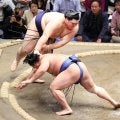 大の里が１敗を守る　若隆景に勝利
