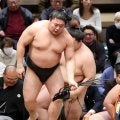 若元春、血染め激戦を起死回生うっちゃりで初白星　SNS「サイドスープレックス」「美しすぎ」