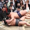 豊昇龍、大の里、安青錦が１敗を守る　勝ちっ放しの阿炎が敗れ、１敗で首位に６人が並ぶ