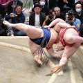 館内騒然　横綱大の里が痛恨３連敗　取り直しの末に熱海富士に苦杯　豊昇龍は連敗ストップ　霧島敗れ１敗消える　２敗に５人でＶ争い大混戦