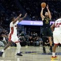 NBA史上3チーム目…ウォリアーズが4戦連続で3ポイント20本以上成功